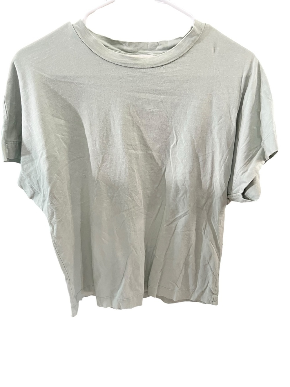 Mango Soft Sage Green Tee